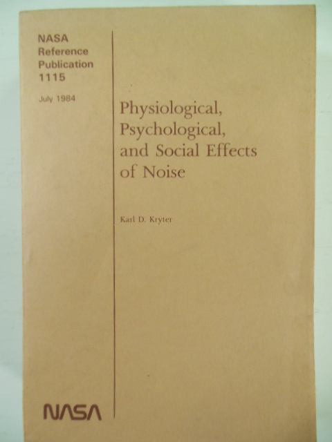 Image for Physiological, Psychological, and Social Effects of Noise