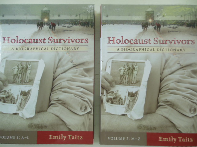 Image for Holocaust Survivors A Biographical Dictionary (Two Volume set)