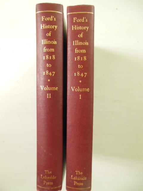 Image for A History of Illinois from Its Commencement as a State in 1818 to 1847 (Two Volume Set)
