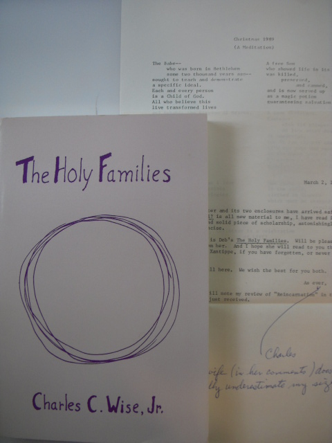 Image for The Holy Families (ephemera laid-in)