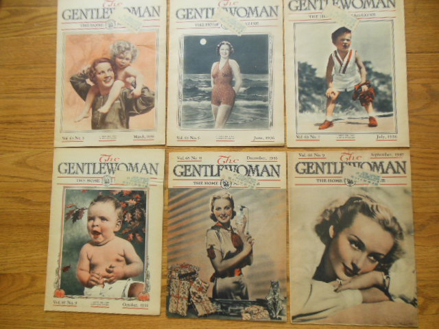 The Gentlewoman Magazine (6 Issues 1936-37) Image for The Gentlewoman Magazine (6 Issues 1936-37)