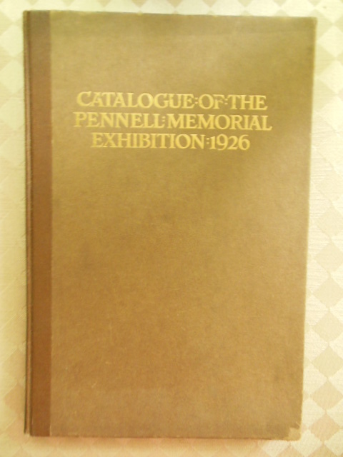 Image for Catalogue of the Pennell Memorial Exhibition 1926