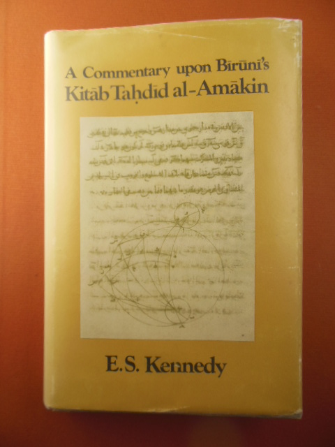 Image for A Commentary Upon Biruni's Kitab Tahdid Al-Amakin