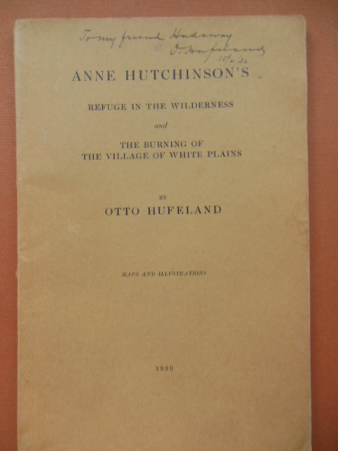 Anne Hutchinson's Refuge in the Wilderness and The Burning of the Village of White Plains Image for Anne Hutchinson's Refuge in the Wilderness and The Burning of the Village of White Plains