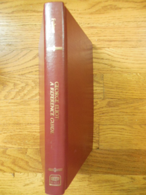 Image for George Eliot; A Reference Guide