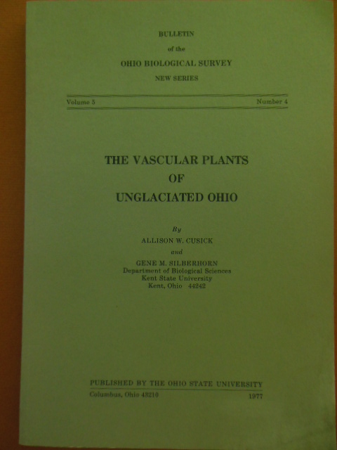Image for The Vascular Plants of Unglaciated Ohio