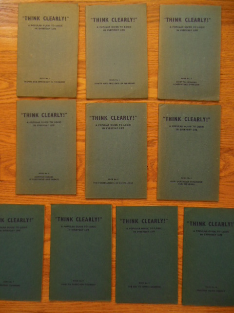 Think Clearly! A Popular Guide To Logic In Everyday Life Image for Think Clearly! A Popular Guide To Logic In Everyday Life