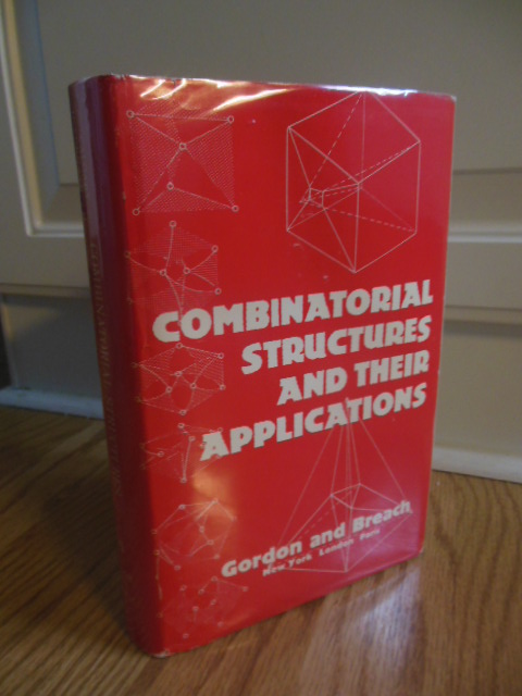 Image for Combinatorial Structures and Their Applications
