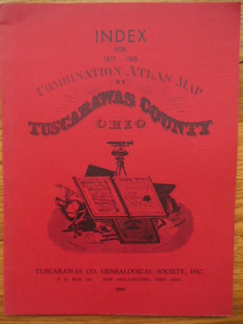 Image for Index for 1875-1908 Combination Atlas Map of Tuscarawas County Ohio