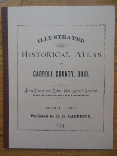 Image for Illustrated Historical Atlas of Carroll County Ohio