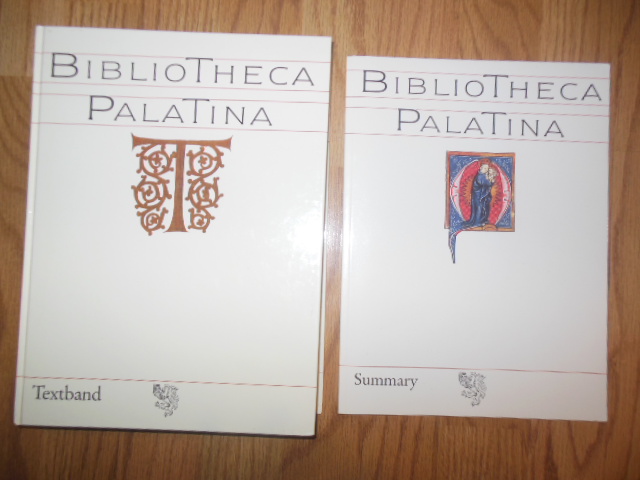 BIBLIOTHECA PALATINA: Katalog zur Ausstellung vom 8. Juli bis 2. November 1986 Heiliggeistkirche Heidelberg, TEXTBAND / SUMMARY Image for BIBLIOTHECA PALATINA: Katalog zur Ausstellung vom 8. Juli bis 2. November 1986 Heiliggeistkirche Heidelberg, TEXTBAND / SUMMARY