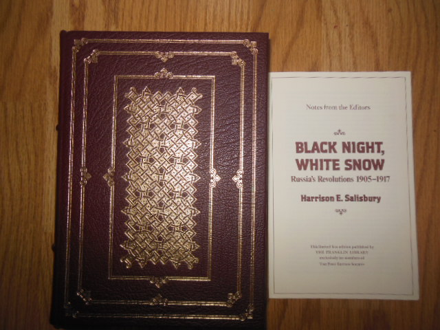Image for Black Night, White Snow; Russia's Revolutions 1905-1917 (1st Ed.; Notes From the Editors Laid-in)