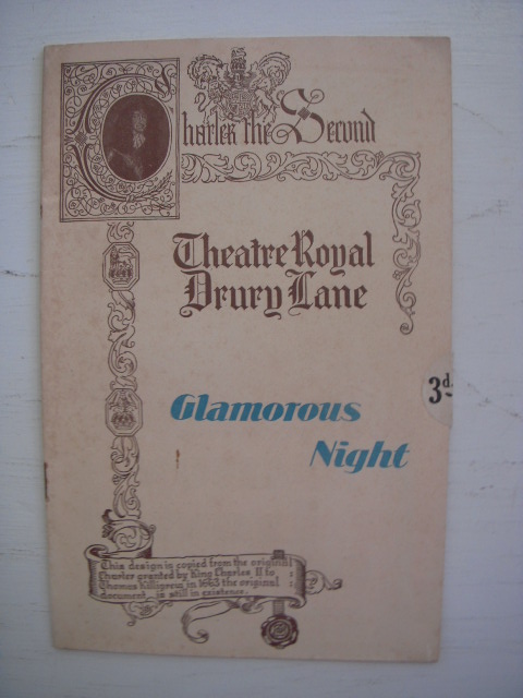 Image for Theatre Royal Drury Lane Programme; Glamorous Night