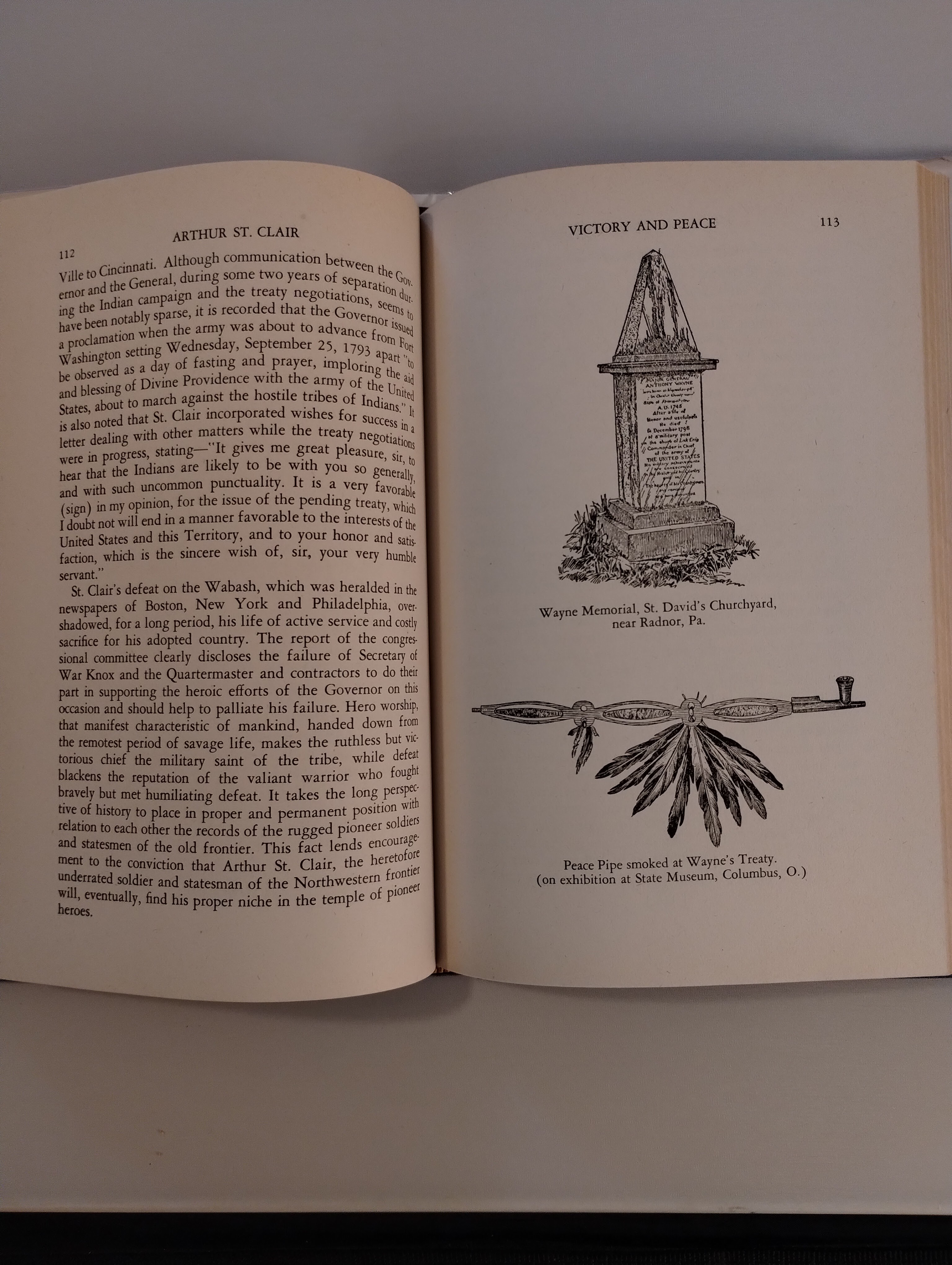 ARTHUR ST. CLAIR AN EPIC OF THE AMERICAN FRONTIER