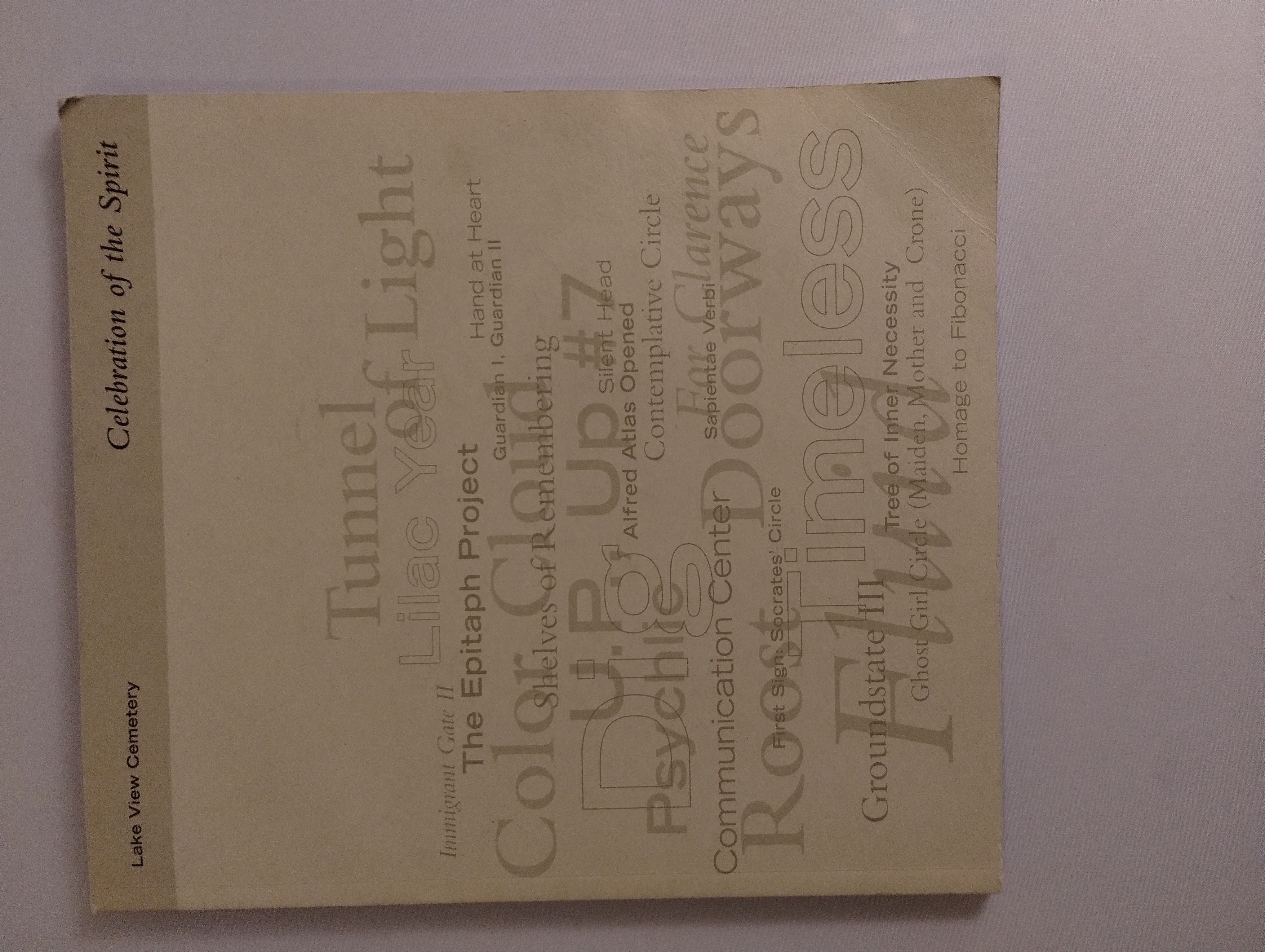 LAKE VIEW CEMETERY CELEBRATION OF THE SPIRIT