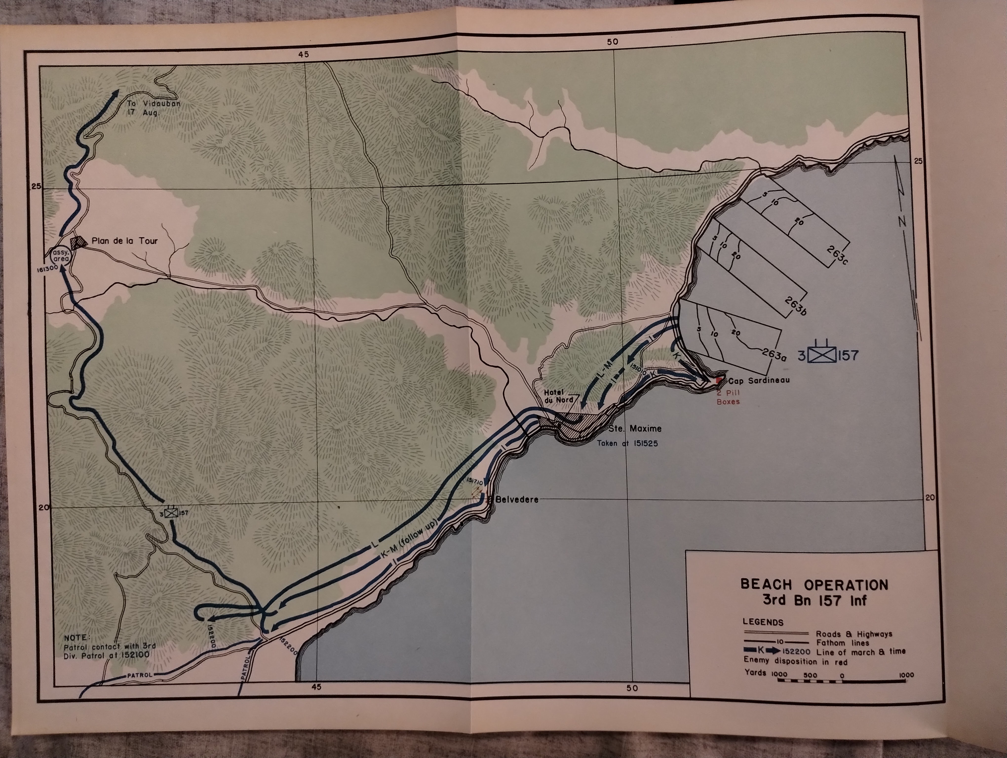 REPORT OF OPERATIONS THE SEVENTH UNITED STATES ARMY FRANCE AND GERMANY 1944 - 1945 [ 3 VOL SET ]