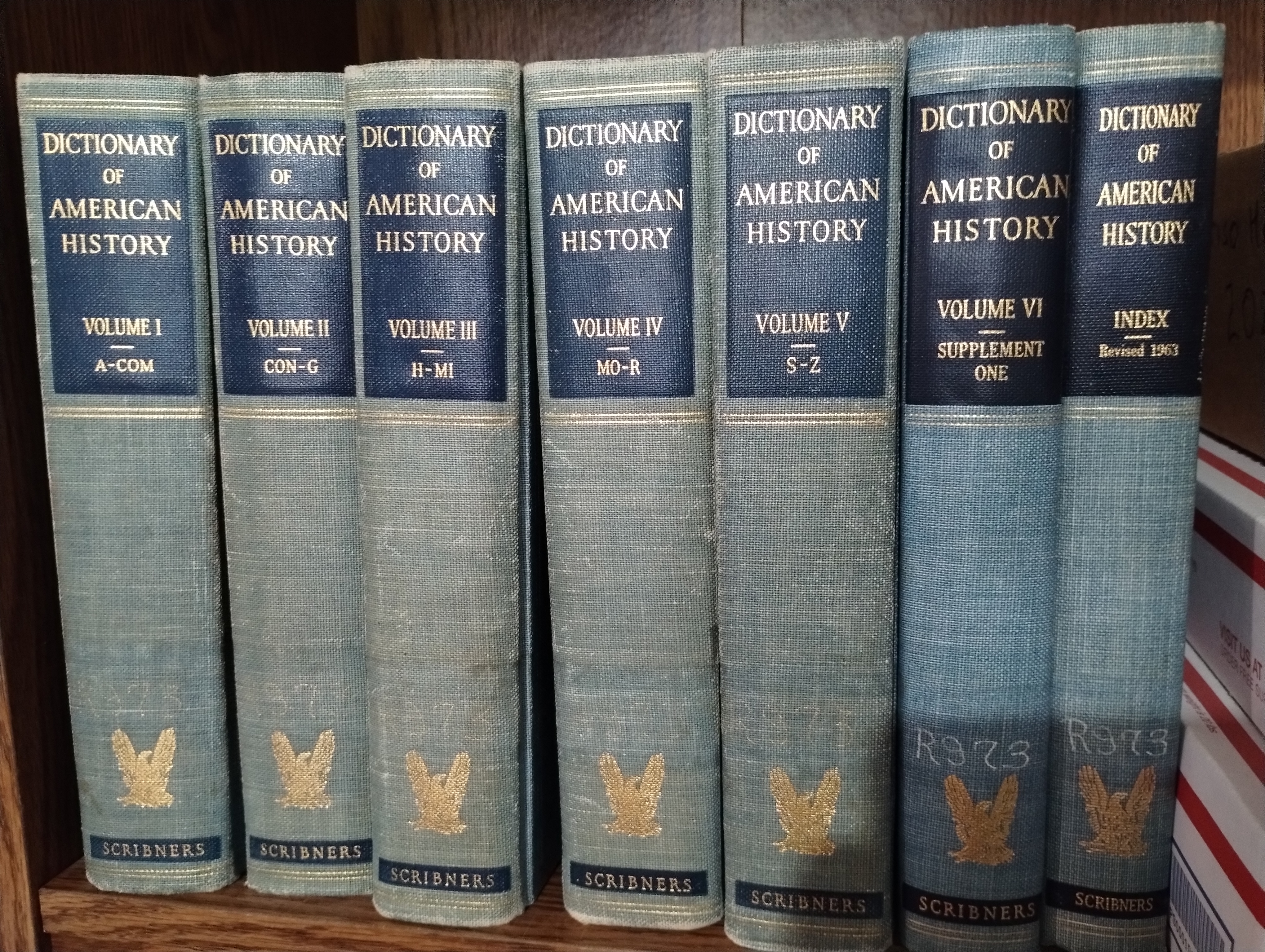 DICTIONARY OF AMERICAN HISTORY