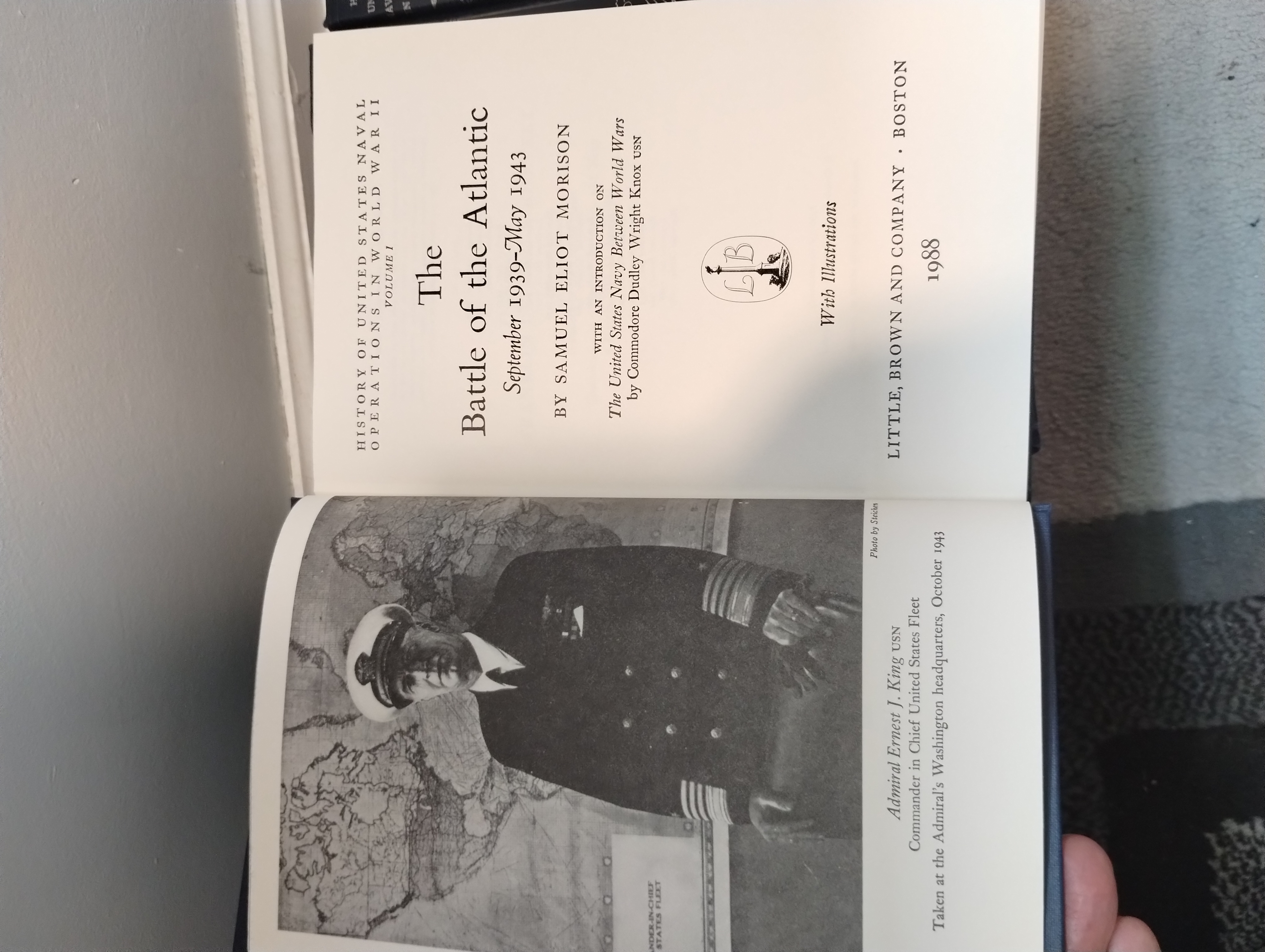 HISTORY OF UNITED STATES NAVAL OPPERATIONS IN WORLD WAR II [ VOL 1 THROUGH 12