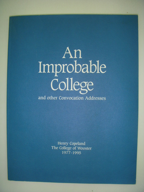 Image for An Improbable College and Other Convocation Addresses