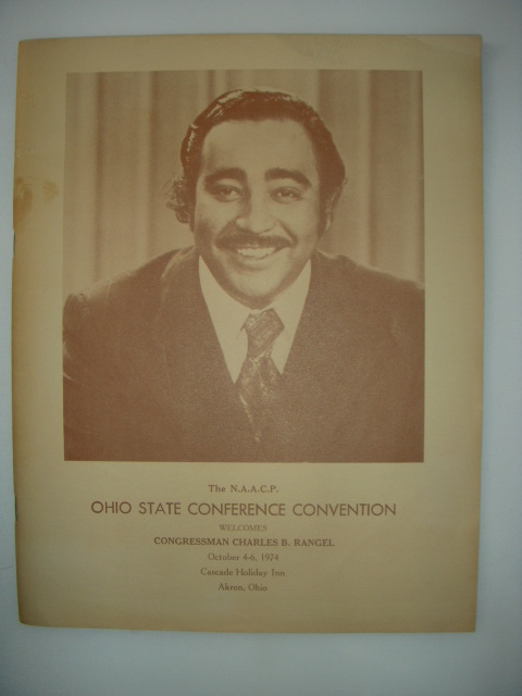 Image for The NAACP Ohio State Conference Convention 1974 Akron, Ohio Program (Charles Rangel cover)