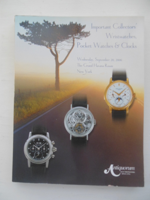 Image for Important Collectors' Wristwatches, Pocket Watches & Clocks