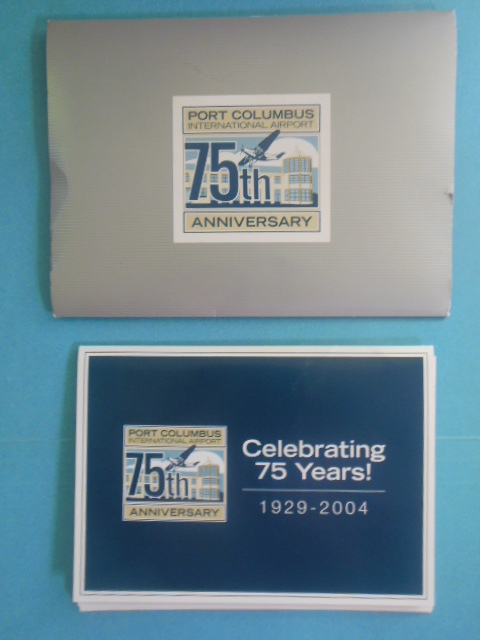 Image for Port Columbus International Airport 75th Anniversary 1929-2004 (postcards) Port Columbus International Airport 75th Anniversary 1929-2004 (10 postcards)