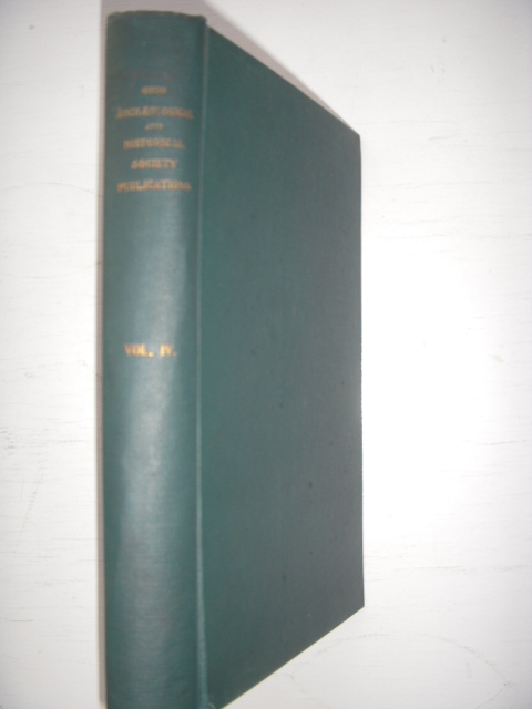 Image for Ohio Archaeological and Historical Society Publications Vol. IV