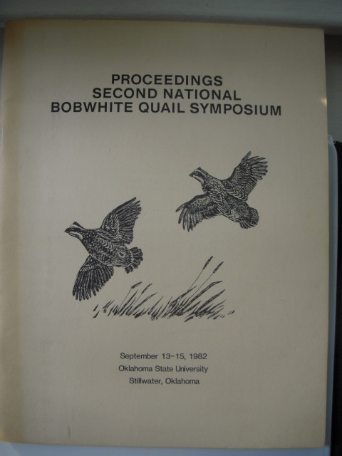 Image for Proceedings Second National Bobwhite Quail Symposium  September 13-15, 1982
