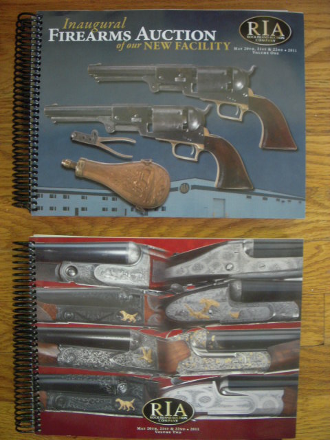 Image for Rock Island Auction Company Inaugural Firearms Auction of Our New Facility   May 20th, 21st & 22nd, 2011 (Two Volume Set)
