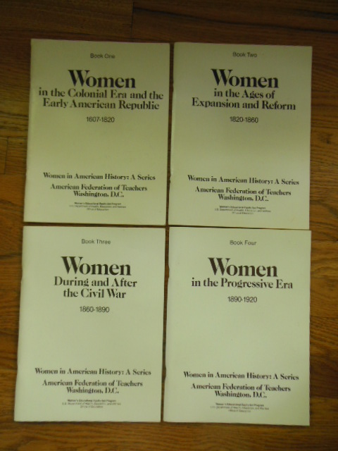 Image for Women In American History; A Series (Four Volume Set