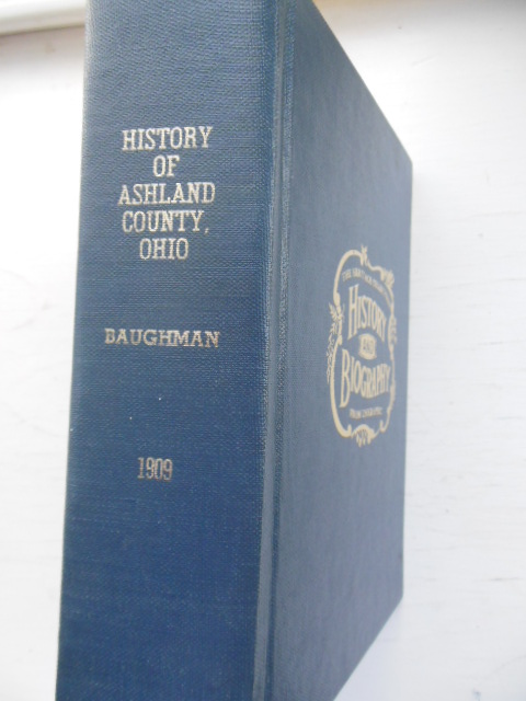 Image for History of Ashland County, Ohio