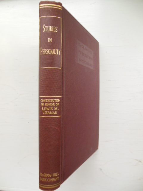 Image for Studies in Personality Contributed in Honor of Lewis  M. Terman