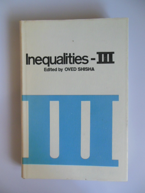 Image for Inequalities -- III