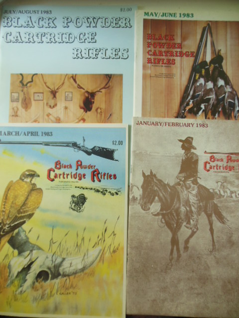 Image for Black Powder Cartridge Rifles Magazine 1983 (Four Consecutive Issues)