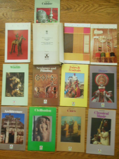 Image for Festival of India in the United States 1985-1986 12 Booklets in Original Box  from the Government of India Tourist Office