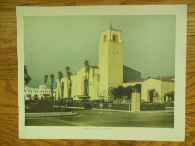Image for Union Station Los Angeles Color Print (1943)