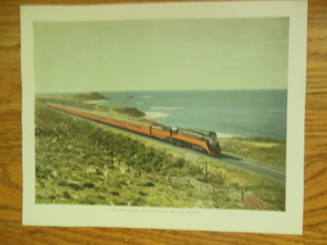 Image for Daylight Limited San Francisco and Los Angeles (Color Print 1943)