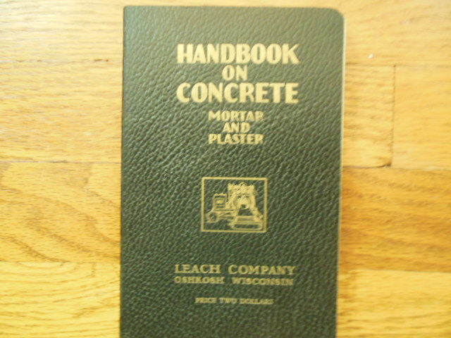 Image for Handbook on Concrete Mortar and Joiner