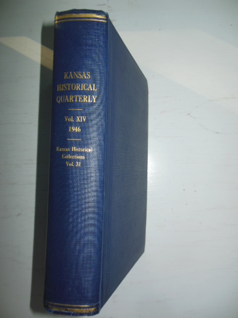 Image for The Kansas Historical Quarterly Volume XIV 1946