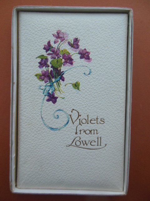 Image for Violets From Lowell (Gift Book in Original Box 1912)