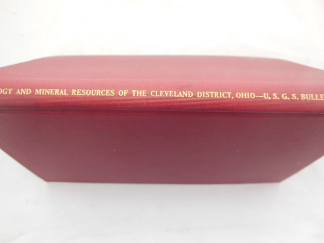Image for Geology and Mineral Resources of the Cleveland District Ohio