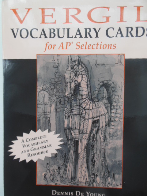Image for Vergil Vocabulary Cards for AP Selections