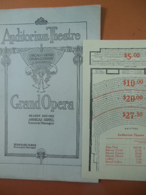 Grand Opera Seating Chart