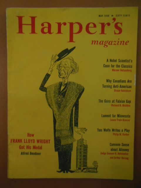 Image for Harper's Magazine May, 1958