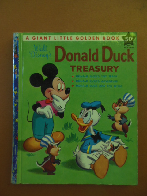 Image for Donald Duck Treasury; Donald Duck's Toy Train. Donald Duck's Adventure; Donald Duck and the Witch  (A Giant Little Golden Book 1st edition)