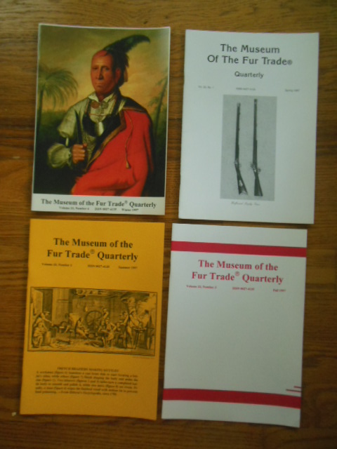 Image for The Museum of the Fur Trade Quarterly ( Four Issues, Full Run 1997)