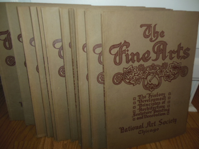 Image for The Fine Arts; A University Course Sculpture, Painting, Archticture and Decoration in Their History, Development and Principles (Vols. 1-11)