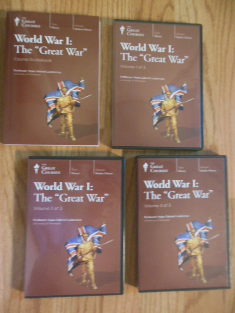 Image for The Great Courses: World War I, The "Great War"  (Book and 18 CDs)