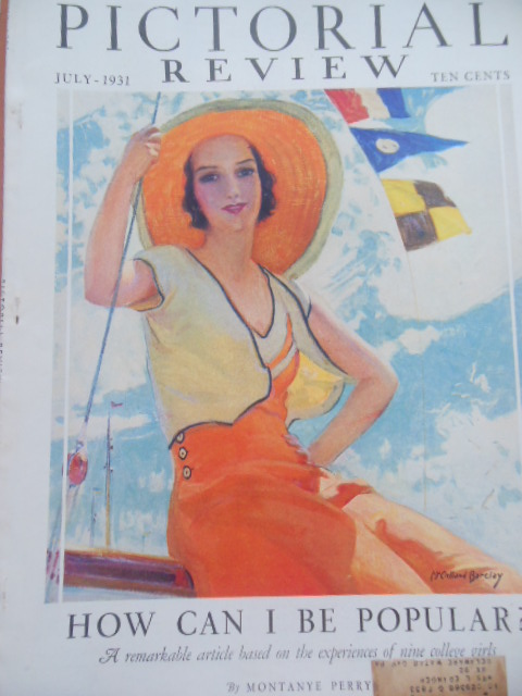 Image for Pictorial Review Magazine July, 1931 (Dolly Dingle, Herbert Hoover)