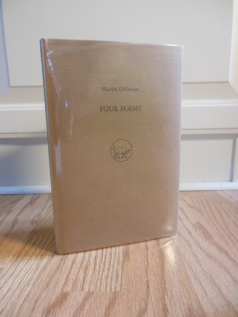 Four Poems (Martin O Direain SIGNED Limited Edition) Image for Four Poems (Martin O Direain SIGNED Limited Edition)